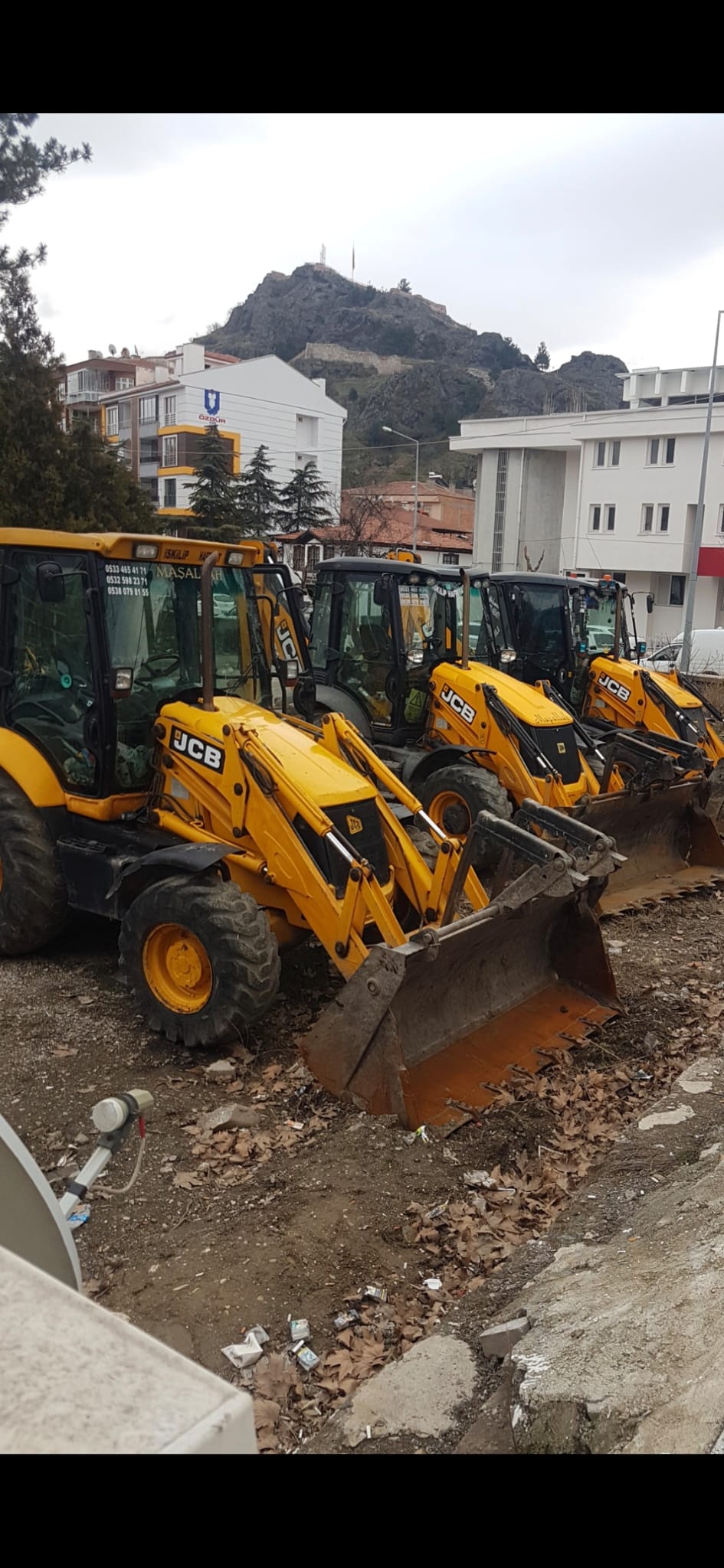JCB beko loder filosu